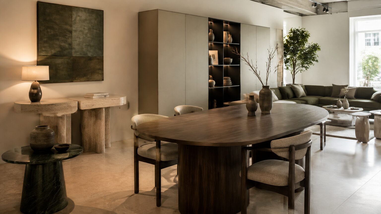 2026 Furniture Trends: Natural Wood, Marble and Matte Finishes