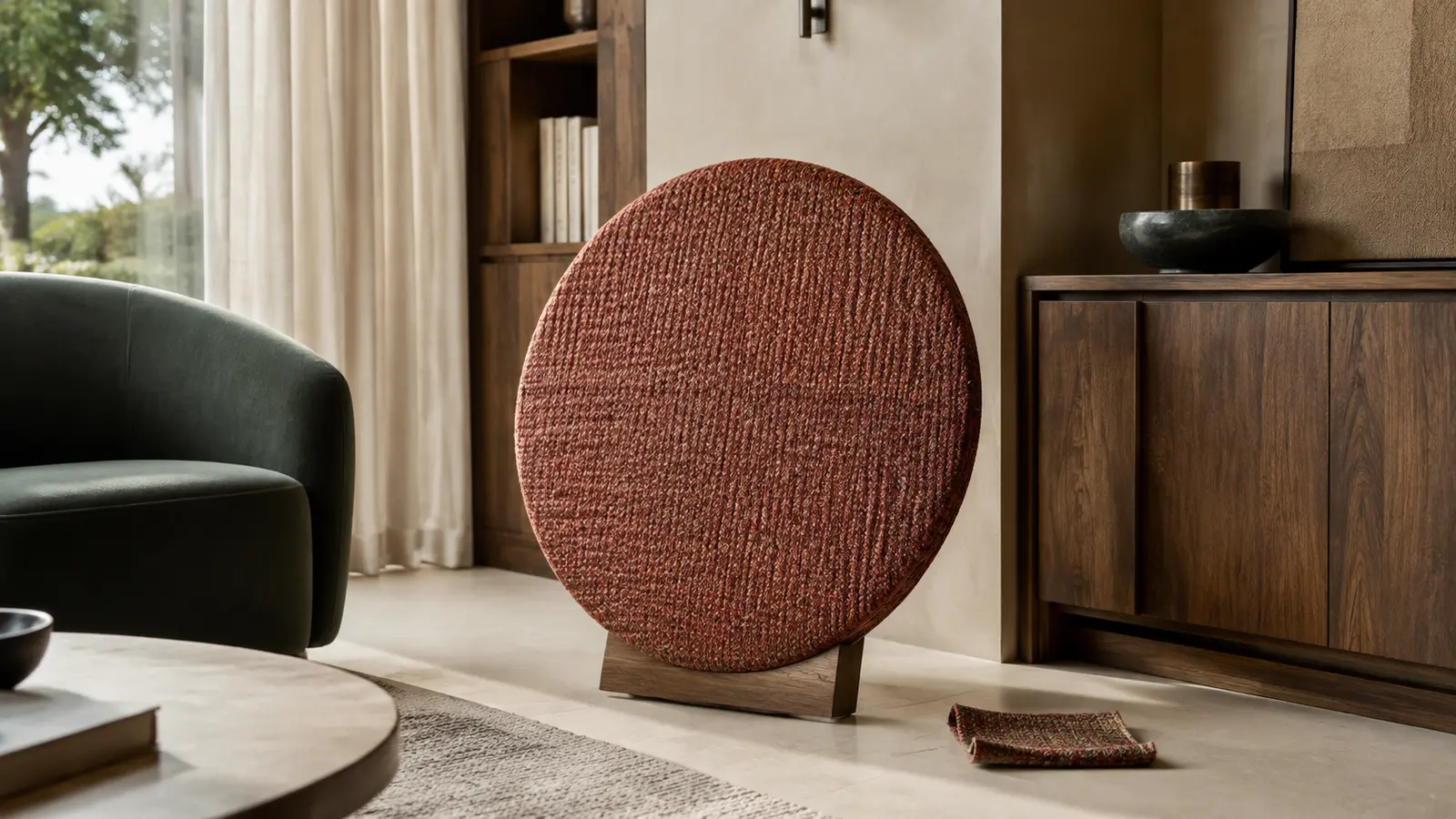 Bang & Olufsen and Kvadrat’s Woolscape Turns Acoustic Textile into an Interior Object