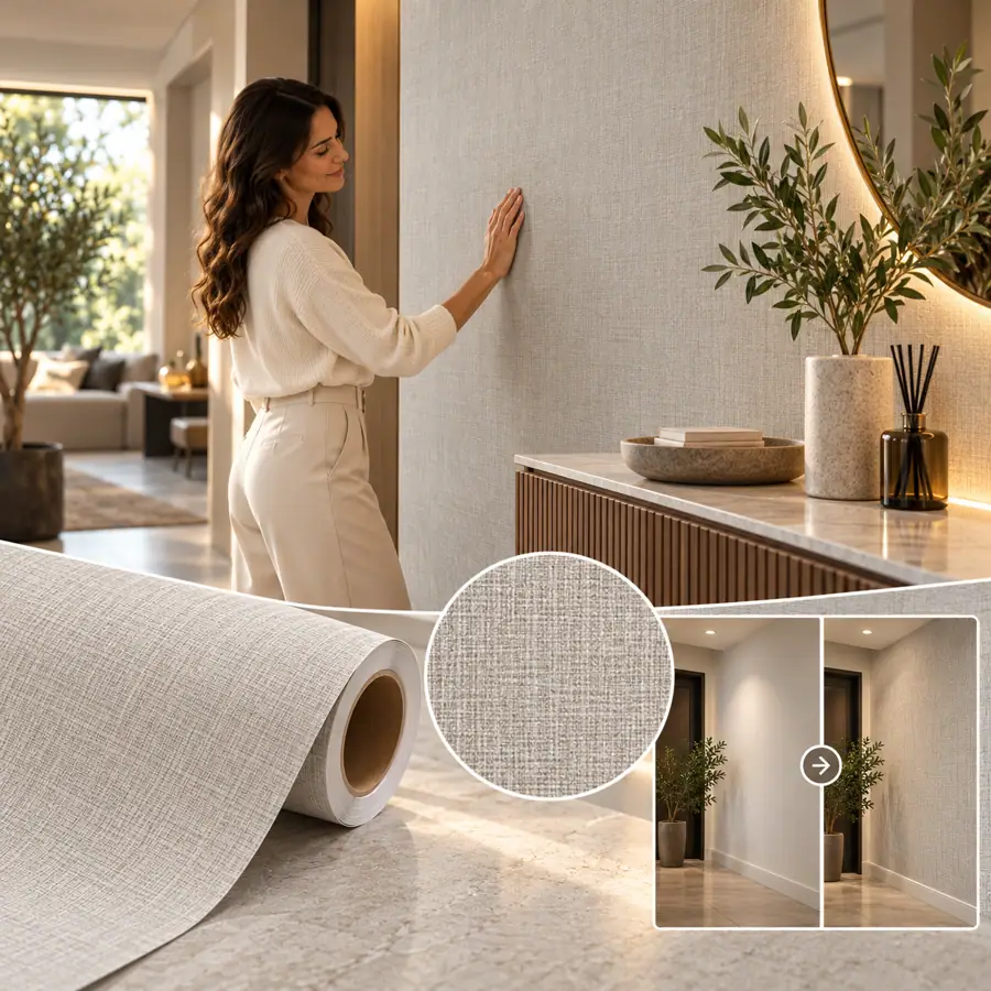 MKK® Wall Design – Duvar Kaplama – temsili renkli kaplama ürün sunumu