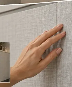MKK® Textile Grey – Gri Kumaş – Önce ve sonra karşılaştırması (temsili)