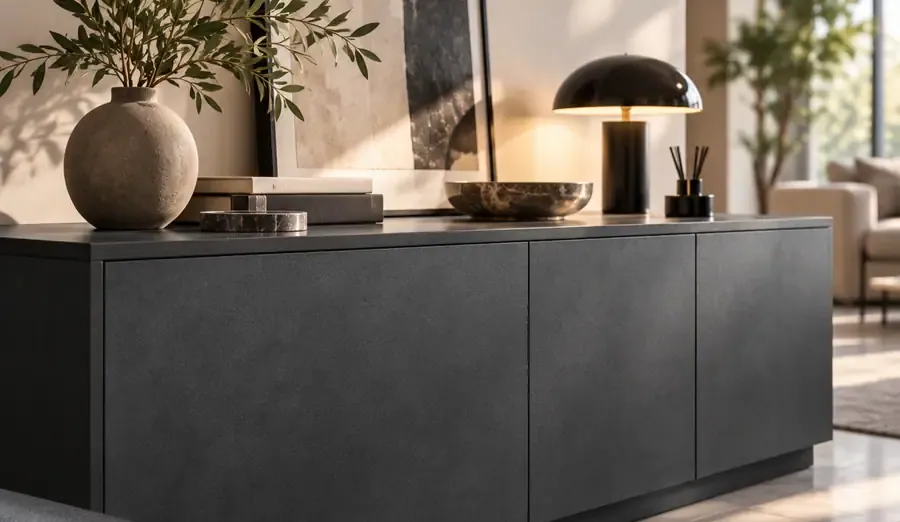 MKK® Urban Graphite – Antrasit Gri – Uygulanmış yüzey görünümü (temsili)