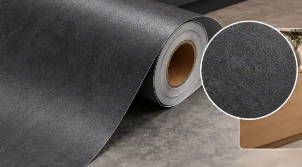 MKK® Urban Graphite – Antrasit Gri – Folyo rulosu ve doku (temsili)