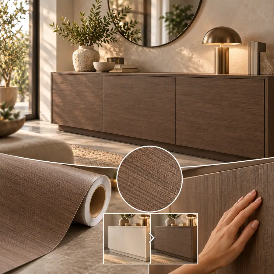 MKK® Natural Walnut – Naturel Ceviz – temsili renkli kaplama ürün sunumu
