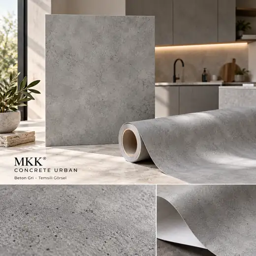 MKK® Concrete Urban – Beton Gri, temsili mimari kaplama görseli