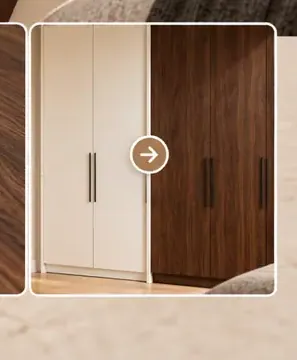 MKK® Walnut Deep – Koyu Ceviz – Önce ve sonra karşılaştırması (temsili)